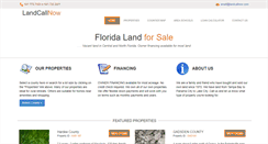 Desktop Screenshot of landcallnow.com
